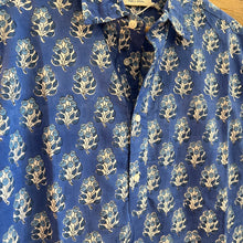 Load image into Gallery viewer, Men’s KURTA shirt - Deep blue