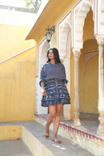 Load image into Gallery viewer, the DILL skirt - Indigo