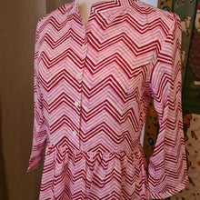 Load image into Gallery viewer, the CUMIN dress - pink zigzag