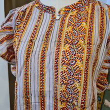 Load image into Gallery viewer, The TANZY top - grey & orange