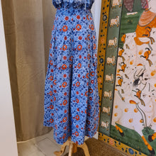 Load image into Gallery viewer, the GINGER pants- blue red floral