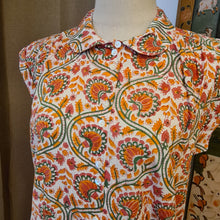 Load image into Gallery viewer, Sesame top - pink green floral