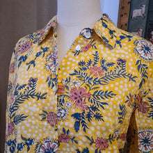 Load image into Gallery viewer, The OVERSIZED shirt - yellow floral