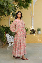 Load image into Gallery viewer, The Thyme Dress - pink floral
