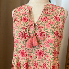 Load image into Gallery viewer, BORAGE MIDI dress - sweet pink floral