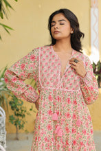 Load image into Gallery viewer, The Thyme Dress - pink floral