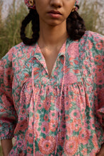 Load image into Gallery viewer, the MINT top - pink pastels floral