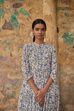 Load image into Gallery viewer, The Pepper Maxi - white & blue floral