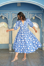 Load image into Gallery viewer, the ANISE midi - (reprint) royal blue jaal