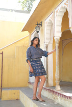 Load image into Gallery viewer, the DILL skirt - Indigo
