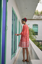 Load image into Gallery viewer, the CHILLI mini - coral and pink floral