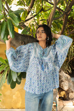 Load image into Gallery viewer, the MINT top - grey floral