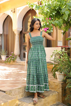 Load image into Gallery viewer, the BAY maxi dress - bottle green