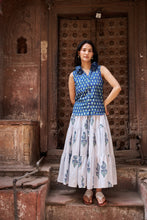 Load image into Gallery viewer, the CEYLON top - blue butis