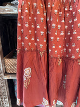 Load image into Gallery viewer, the CINNAMON skirt - terracotta butis