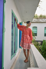 Load image into Gallery viewer, the CHILLI mini - coral and pink floral