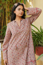 Load image into Gallery viewer, the JADE mini dress - brown jaal