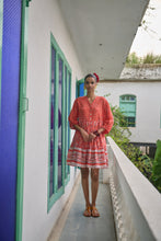 Load image into Gallery viewer, the CHILLI mini - coral and pink floral