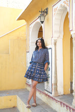 Load image into Gallery viewer, the DILL skirt - Indigo
