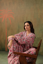 Load image into Gallery viewer, The Thyme Dress - white & pink floral