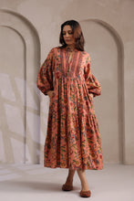 Load image into Gallery viewer, The WASABI midi - rose pink floral