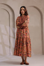 Load image into Gallery viewer, The WASABI midi - rose pink floral