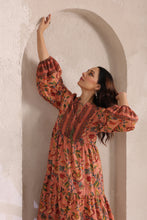 Load image into Gallery viewer, The WASABI midi - rose pink floral