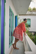 Load image into Gallery viewer, the CHILLI mini - coral and pink floral