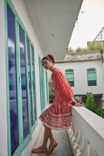 Load image into Gallery viewer, the CHILLI mini - coral and pink floral