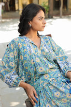 Load image into Gallery viewer, the MINT top - green floral