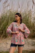 Load image into Gallery viewer, the MINT top - pink pastels floral