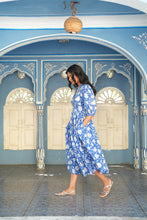 Load image into Gallery viewer, the ANISE midi - (reprint) royal blue jaal
