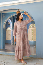 Load image into Gallery viewer, the CAJUN dress - beige floral