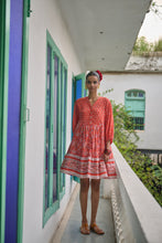 Load image into Gallery viewer, the CHILLI mini - coral and pink floral