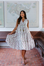 Load image into Gallery viewer, The BORAGE dress - White rose
