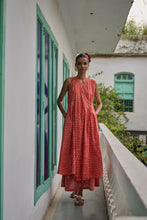 Load image into Gallery viewer, The CURRY wrap - coral & pink floral
