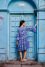 Load image into Gallery viewer, the STEVIA dress - blue floral