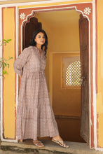 Load image into Gallery viewer, the CAJUN dress - beige floral