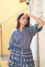 Load image into Gallery viewer, the DILL skirt - Indigo
