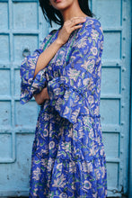 Load image into Gallery viewer, the STEVIA dress - blue floral