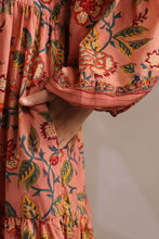 Load image into Gallery viewer, The WASABI midi - rose pink floral