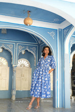 Load image into Gallery viewer, the ANISE midi - (reprint) royal blue jaal