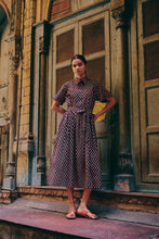 Load image into Gallery viewer, the PARSLEY MIDI dress - black bagru