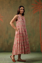 Load image into Gallery viewer, BORAGE MIDI dress - sweet pink floral
