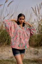 Load image into Gallery viewer, the MINT top - pink pastels floral