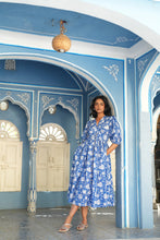Load image into Gallery viewer, the ANISE midi - (reprint) royal blue jaal