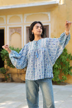 Load image into Gallery viewer, the MINT top - grey floral