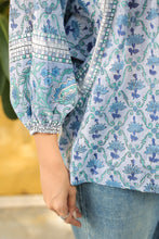 Load image into Gallery viewer, the MINT top - grey floral