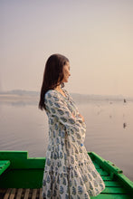 Load image into Gallery viewer, the STEVIA dress - white & blue floral