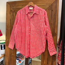 Load image into Gallery viewer, The Pink Checks oversized shirt